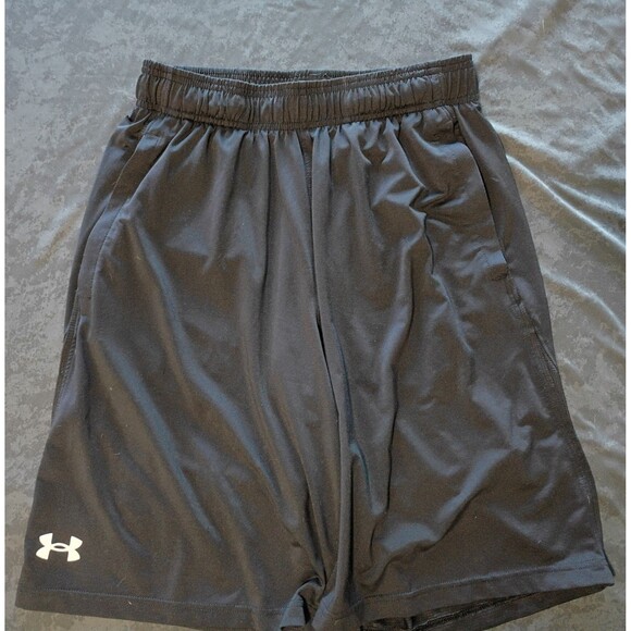 Under Armour Other - Under Armour Men's Gym & Training Athletic Shorts Loose Fit Drawstring, Black S